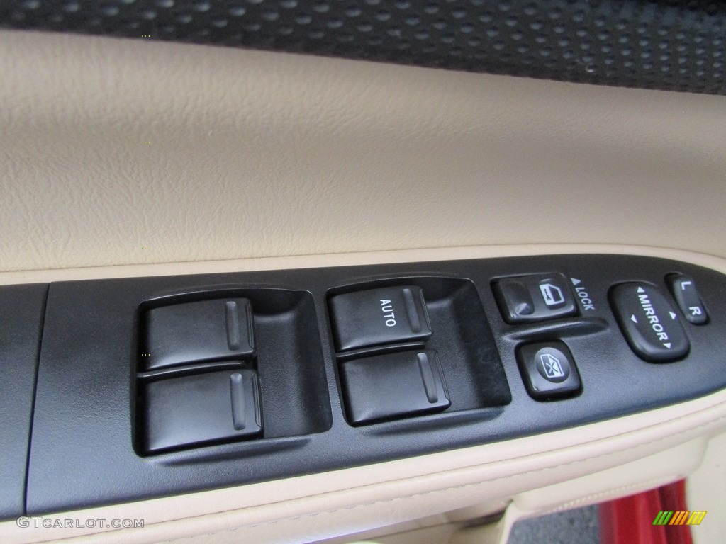 2008 Forester 2.5 X - Garnet Red Pearl / Desert Beige photo #13