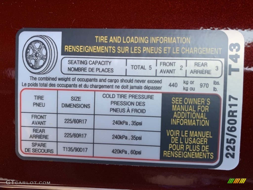 2020 Hyundai Tucson Value AWD Info Tag Photo #135157750