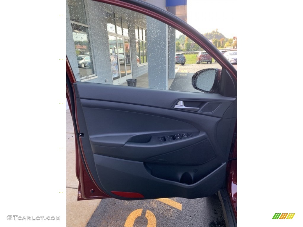 2020 Hyundai Tucson Value AWD Black Door Panel Photo #135157774