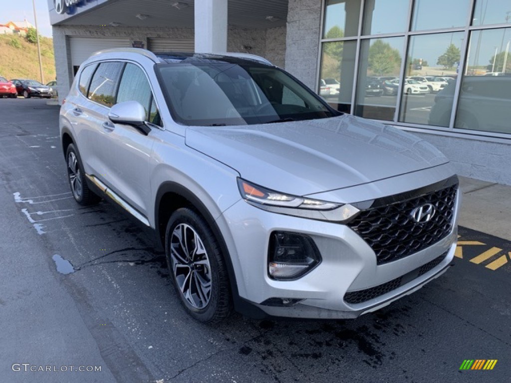 Shimmering Silver Pearl 2020 Hyundai Santa Fe Limited 2.0 AWD Exterior Photo #135158257