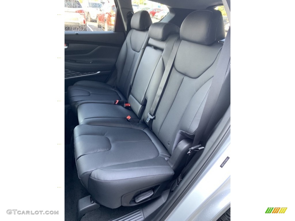 Black Interior 2020 Hyundai Santa Fe Limited 2.0 AWD Photo #135158560