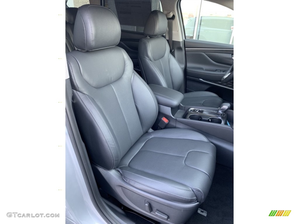 Black Interior 2020 Hyundai Santa Fe Limited 2.0 AWD Photo #135158713
