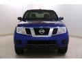 2012 Metallic Blue Nissan Frontier SV Crew Cab 4x4  photo #2