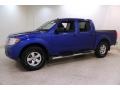 2012 Metallic Blue Nissan Frontier SV Crew Cab 4x4  photo #3