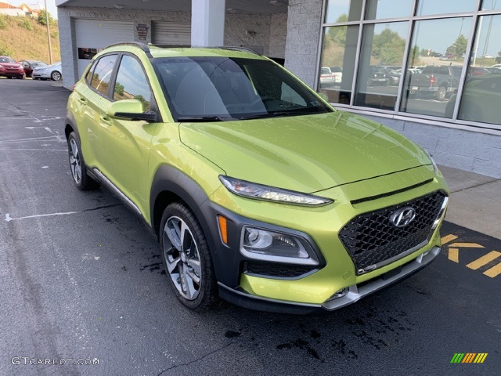 Lime Twist 2020 Hyundai Kona Ultimate AWD Exterior Photo #135159562