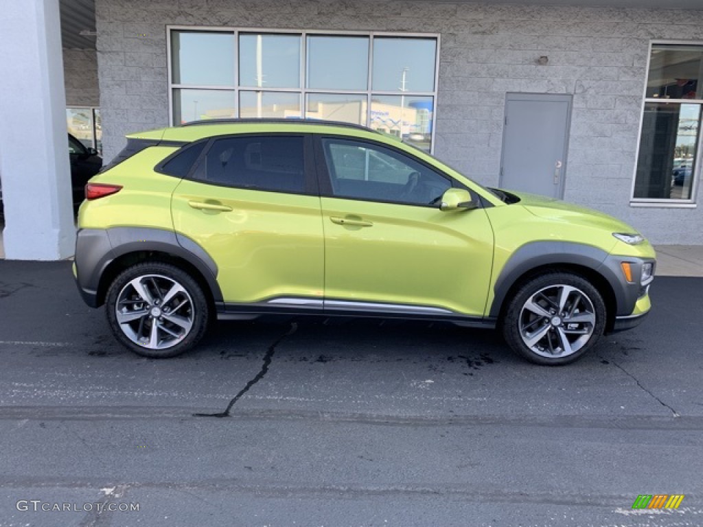 Lime Twist 2020 Hyundai Kona Ultimate AWD Exterior Photo #135159580