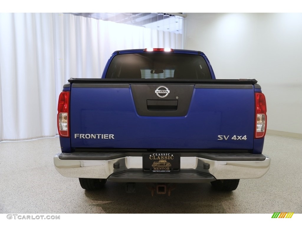 2012 Frontier SV Crew Cab 4x4 - Metallic Blue / Steel photo #15