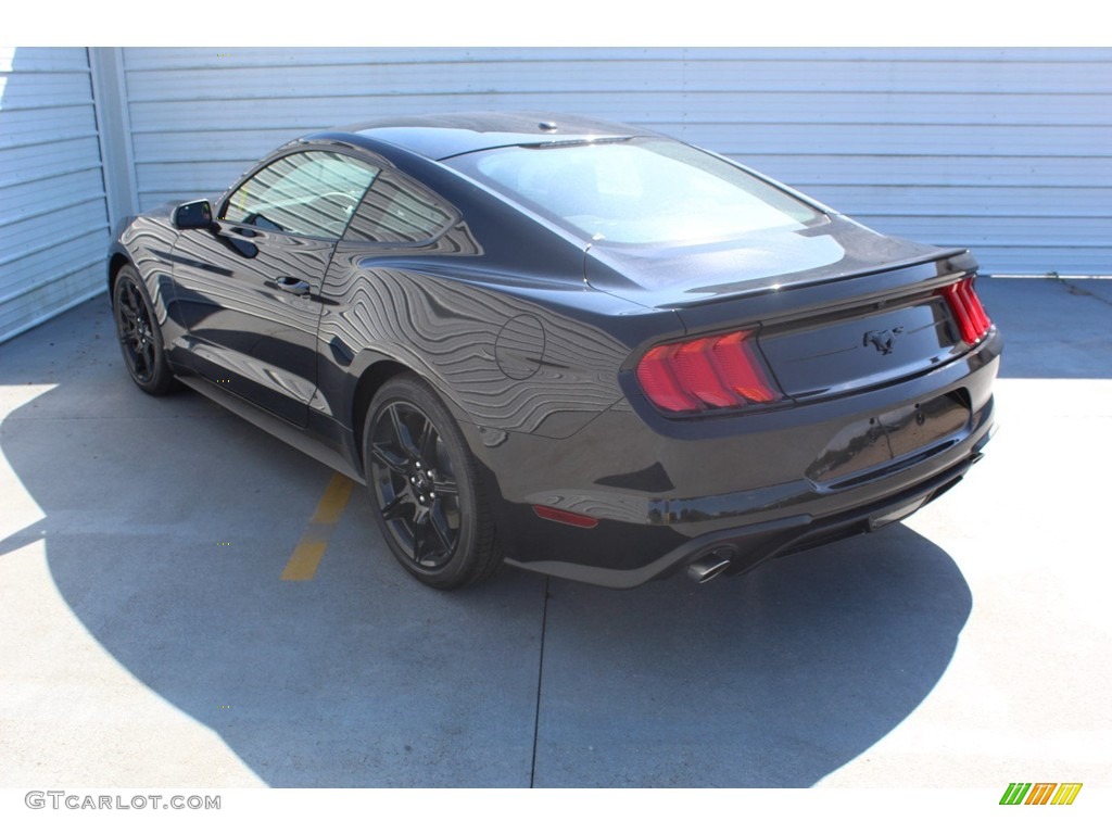 2019 Mustang EcoBoost Fastback - Shadow Black / Ebony photo #6