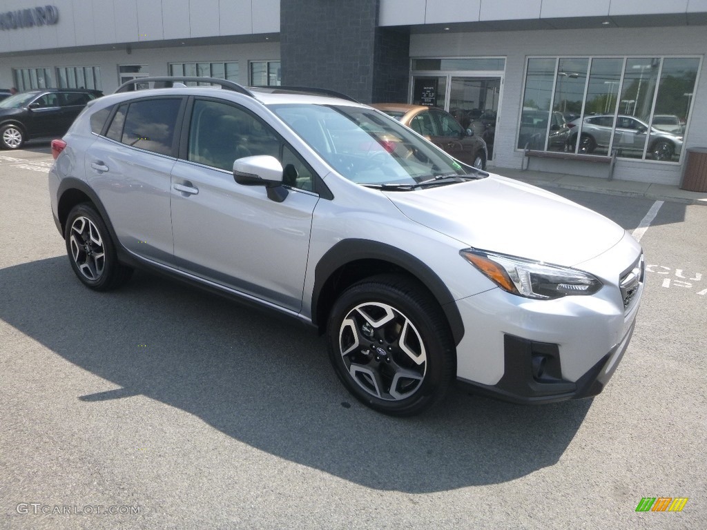 2019 Crosstrek 2.0i Limited - Ice Silver Metallic / Black photo #1