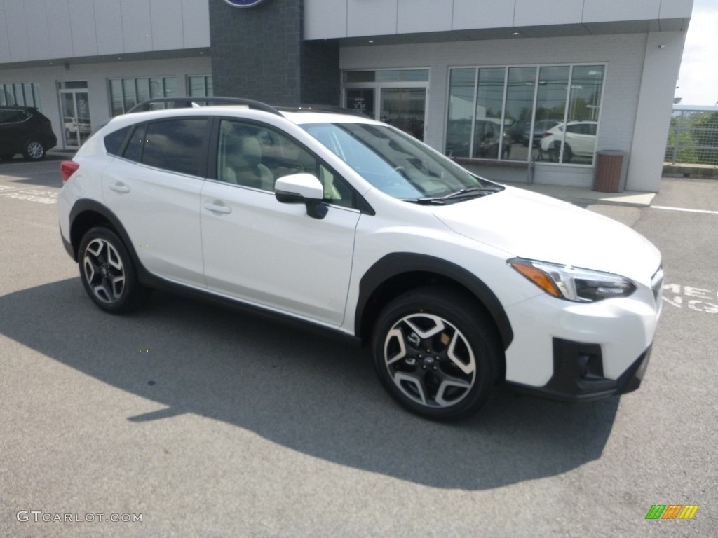 2019 Crosstrek 2.0i Limited - Crystal White Pearl / Gray photo #1