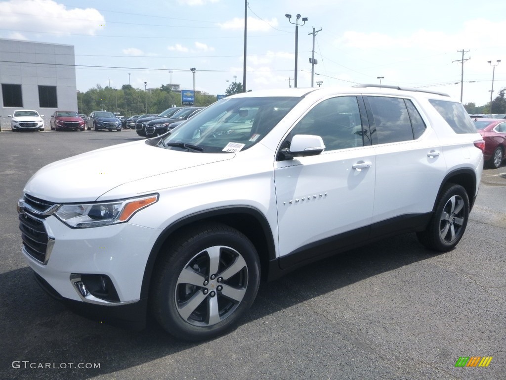 Summit White 2020 Chevrolet Traverse LT AWD Exterior Photo #135163240