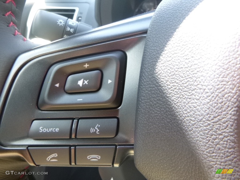 2019 Subaru WRX Limited Carbon Black Steering Wheel Photo #135163405