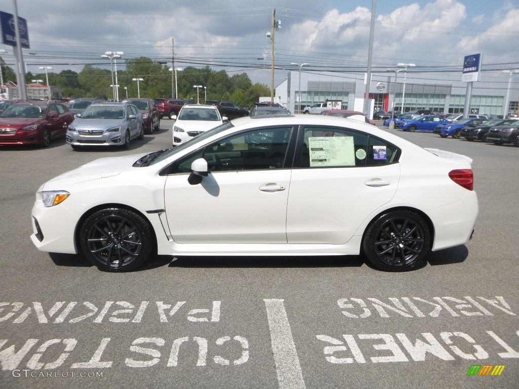 Crystal White Pearl 2019 Subaru WRX Premium Exterior Photo #135163519