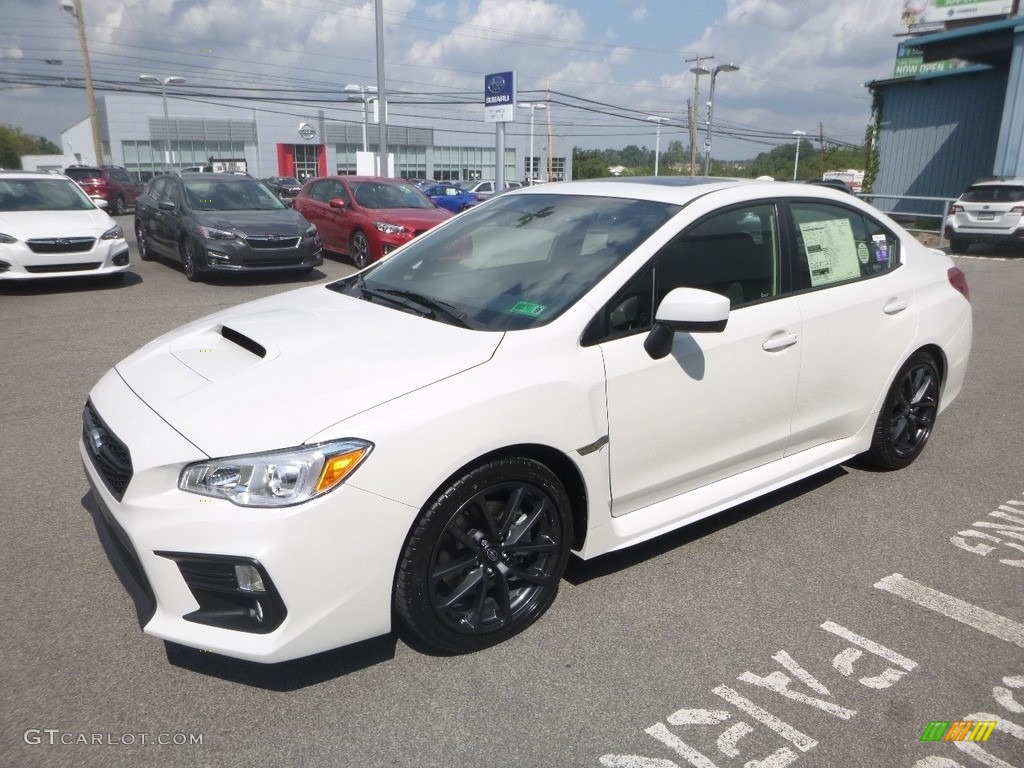 Crystal White Pearl 2019 Subaru WRX Premium Exterior Photo #135163543