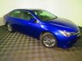 2015 Blue Crush Metallic Toyota Camry SE  photo #3