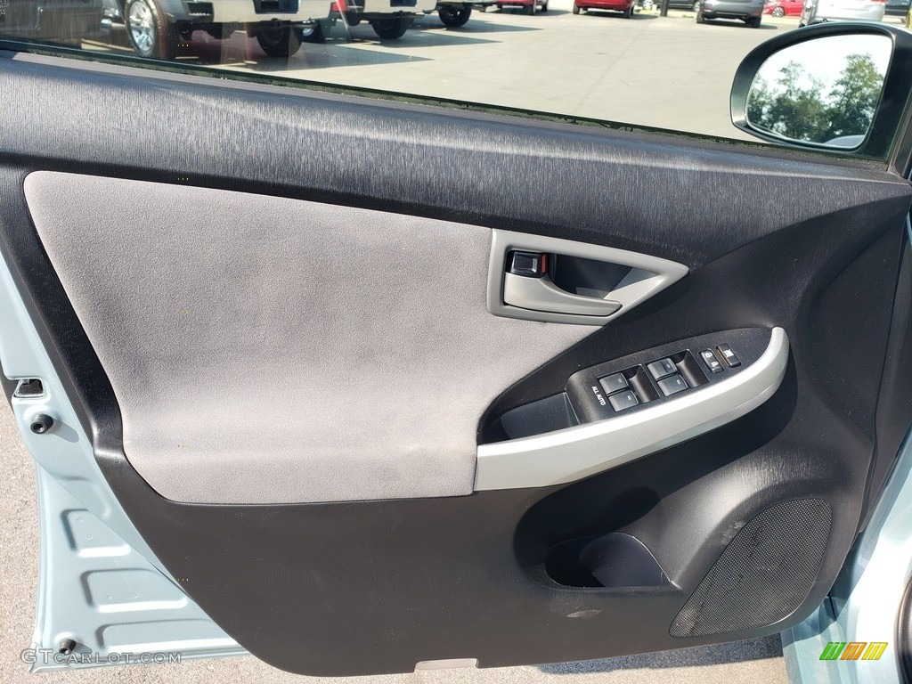 2015 Prius Three Hybrid - Sea Glass Pearl / Misty Gray photo #4