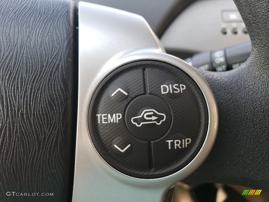2015 Prius Three Hybrid - Sea Glass Pearl / Misty Gray photo #13