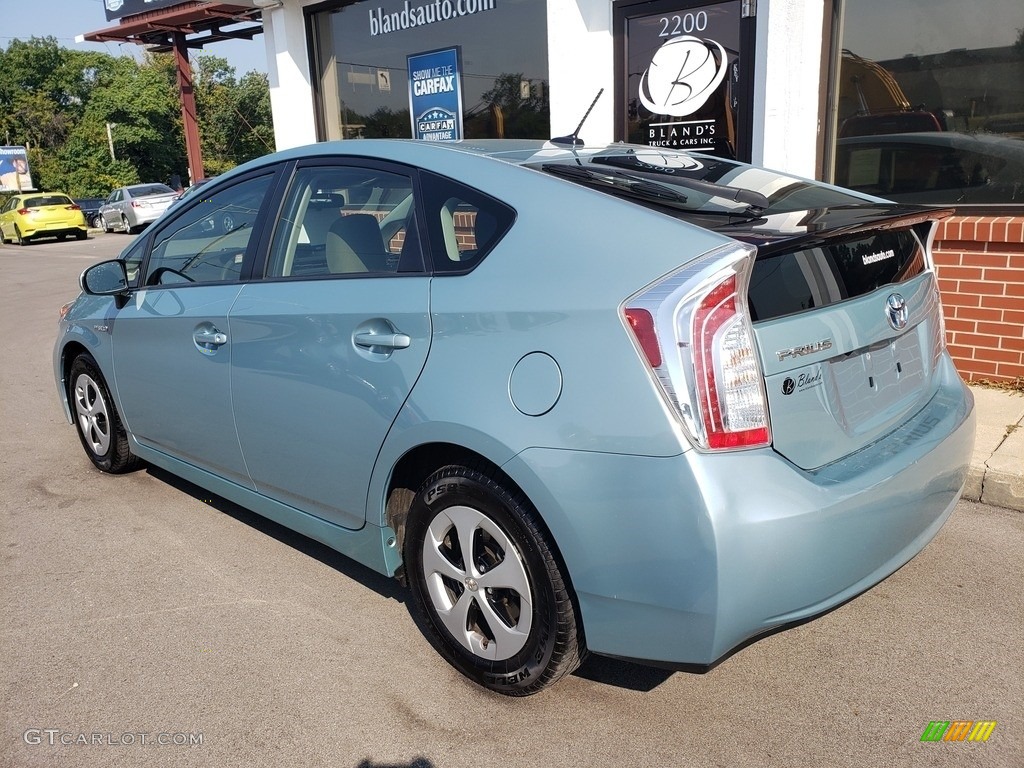 2015 Prius Three Hybrid - Sea Glass Pearl / Misty Gray photo #30
