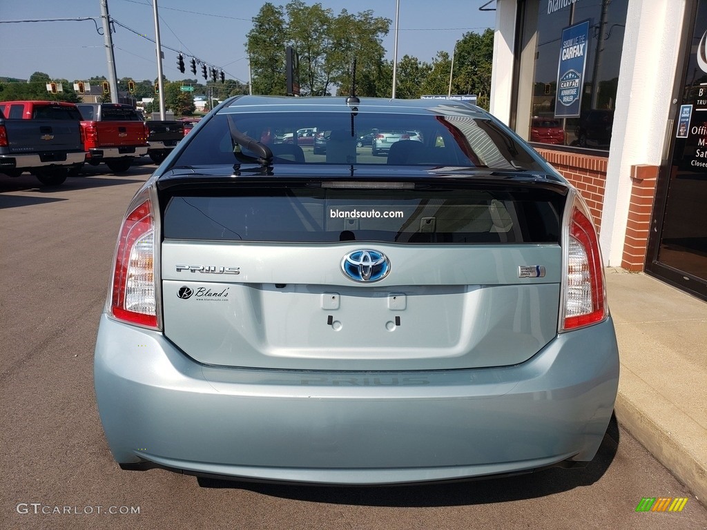 2015 Prius Three Hybrid - Sea Glass Pearl / Misty Gray photo #31
