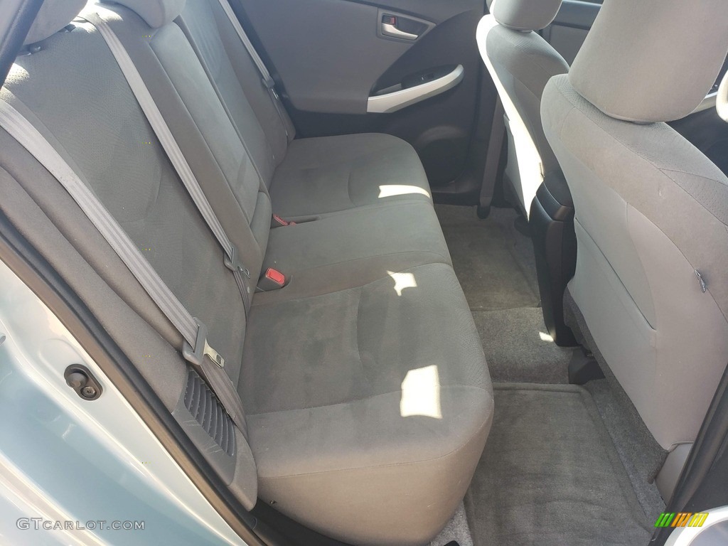 2015 Prius Three Hybrid - Sea Glass Pearl / Misty Gray photo #38