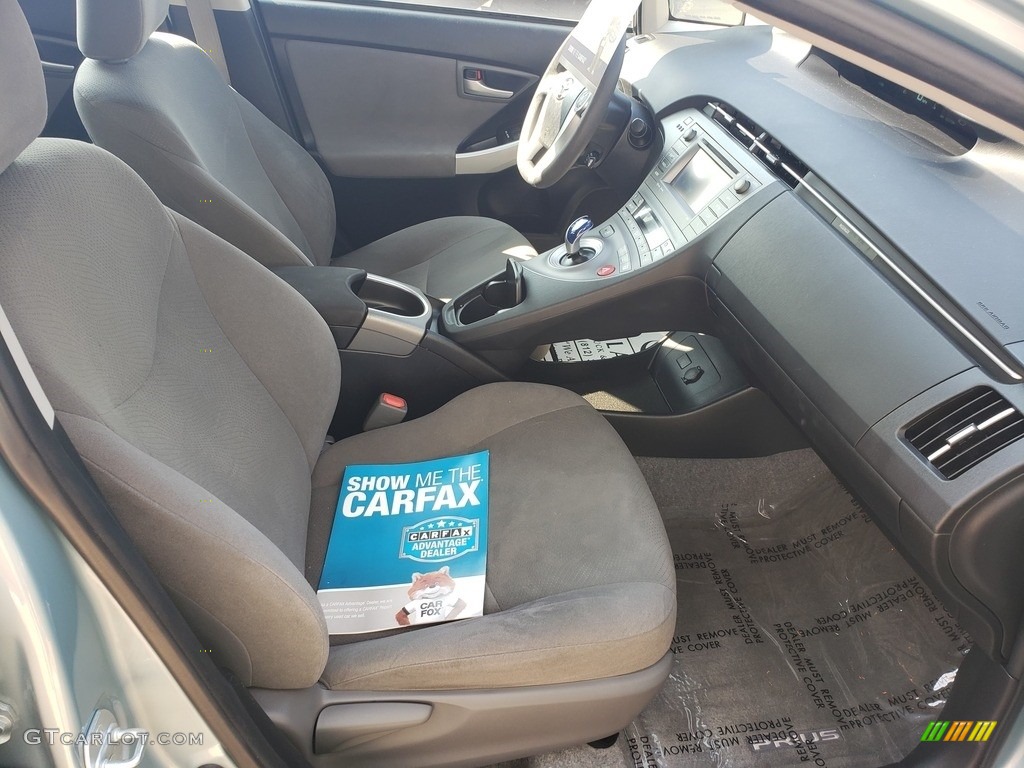 2015 Prius Three Hybrid - Sea Glass Pearl / Misty Gray photo #41