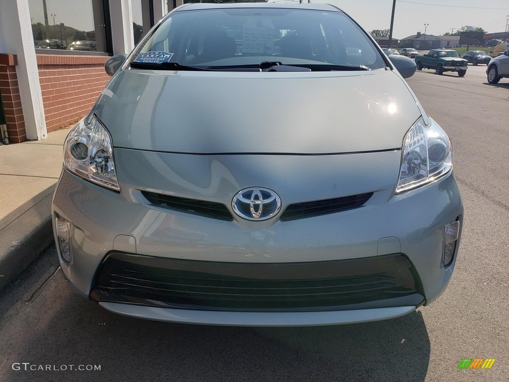2015 Prius Three Hybrid - Sea Glass Pearl / Misty Gray photo #48