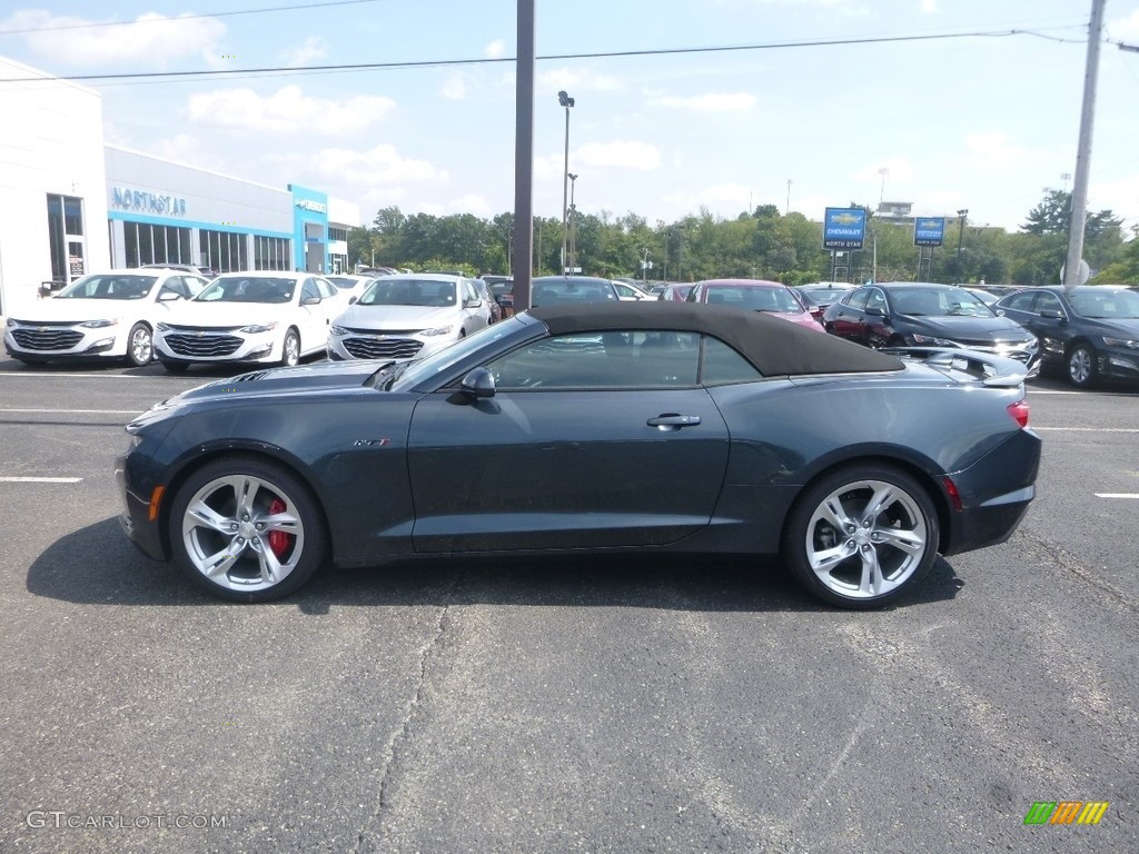 Shadow Gray Metallic 2020 Chevrolet Camaro LT Convertible Exterior Photo #135164809