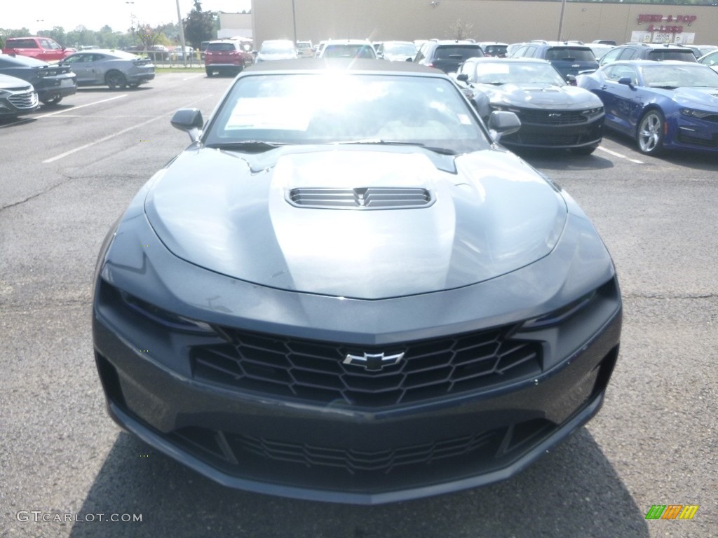 2020 Camaro LT Convertible - Shadow Gray Metallic / Jet Black photo #7