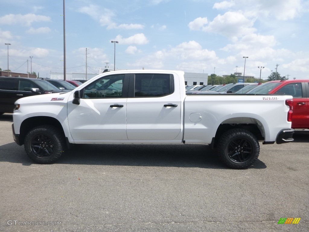 Summit White 2020 Chevrolet Silverado 1500 LT Trail Boss Crew Cab 4x4 Exterior Photo #135165592