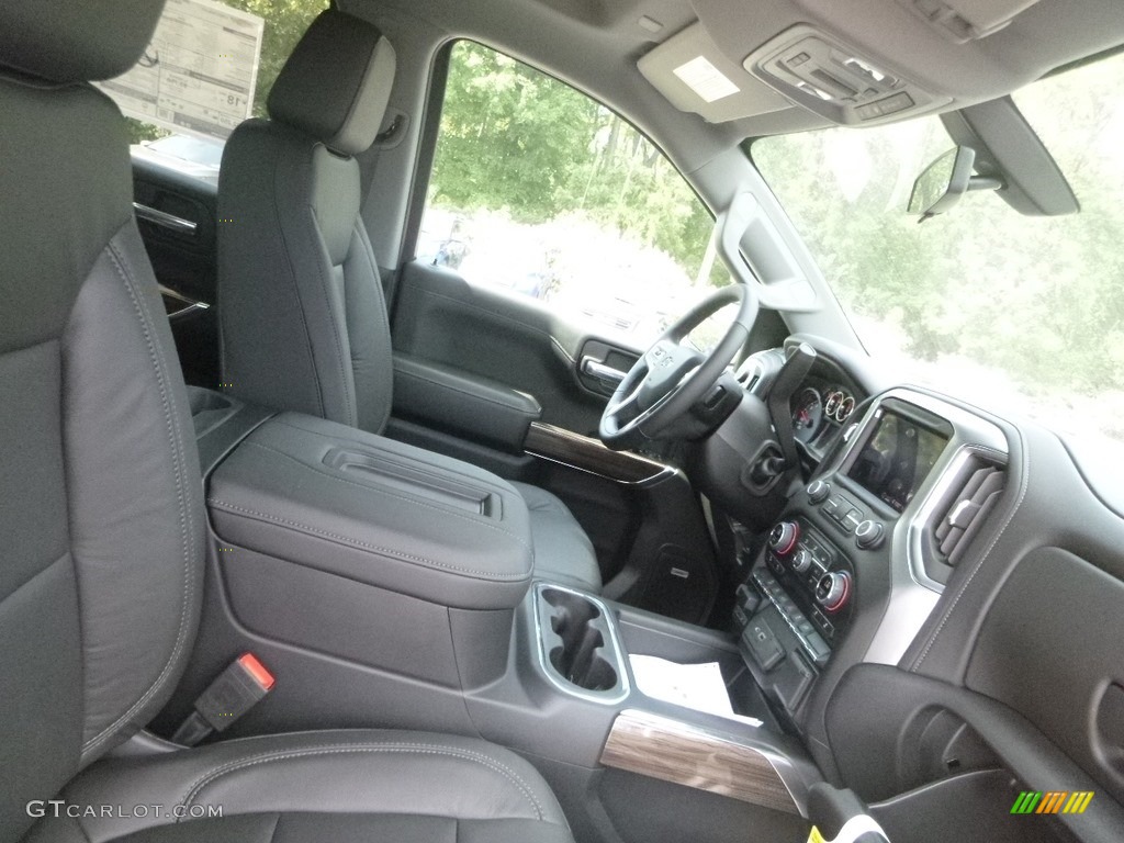 Jet Black Interior 2020 Chevrolet Silverado 1500 LT Trail Boss Crew Cab 4x4 Photo #135165718