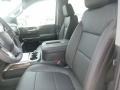 Jet Black Front Seat Photo for 2020 Chevrolet Silverado 1500 #135165802
