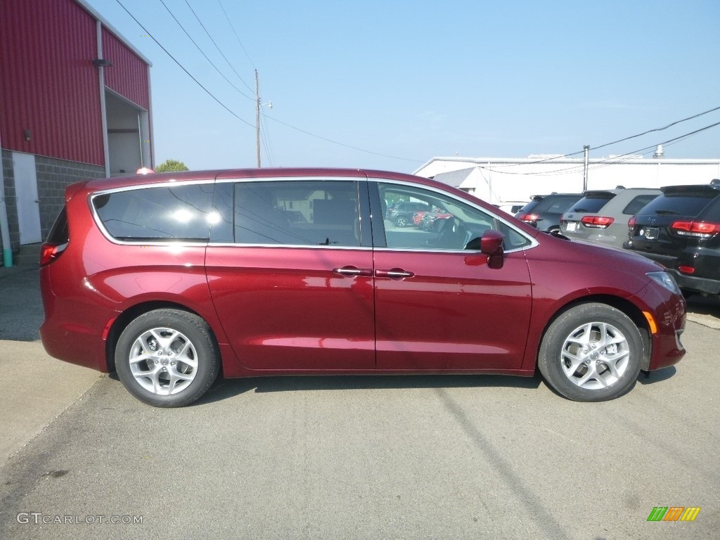 Velvet Red Pearl 2020 Chrysler Pacifica Touring Exterior Photo #135165919