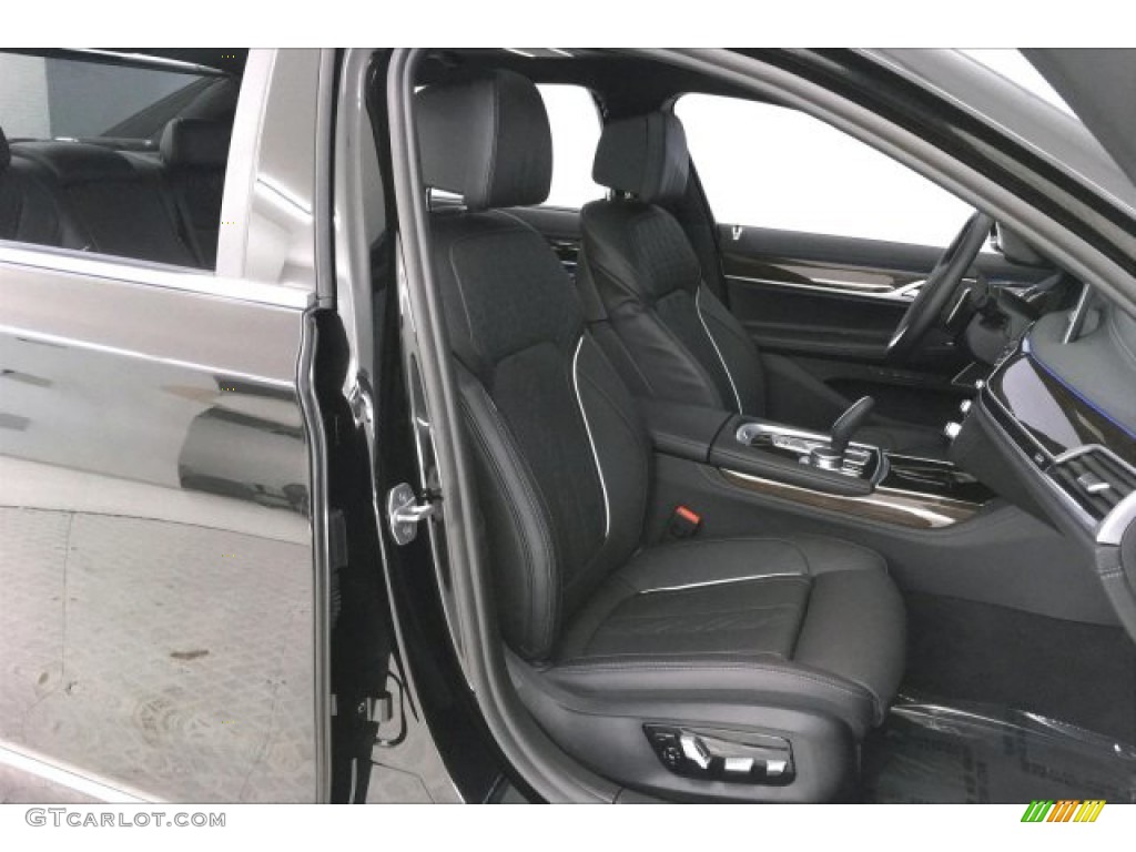 2020 7 Series 740i Sedan - Black Sapphire Metallic / Black photo #6