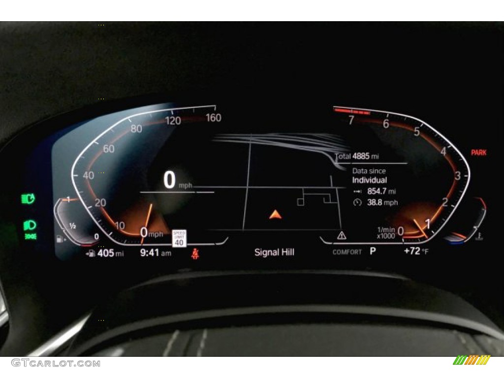 2020 7 Series 740i Sedan - Black Sapphire Metallic / Black photo #16