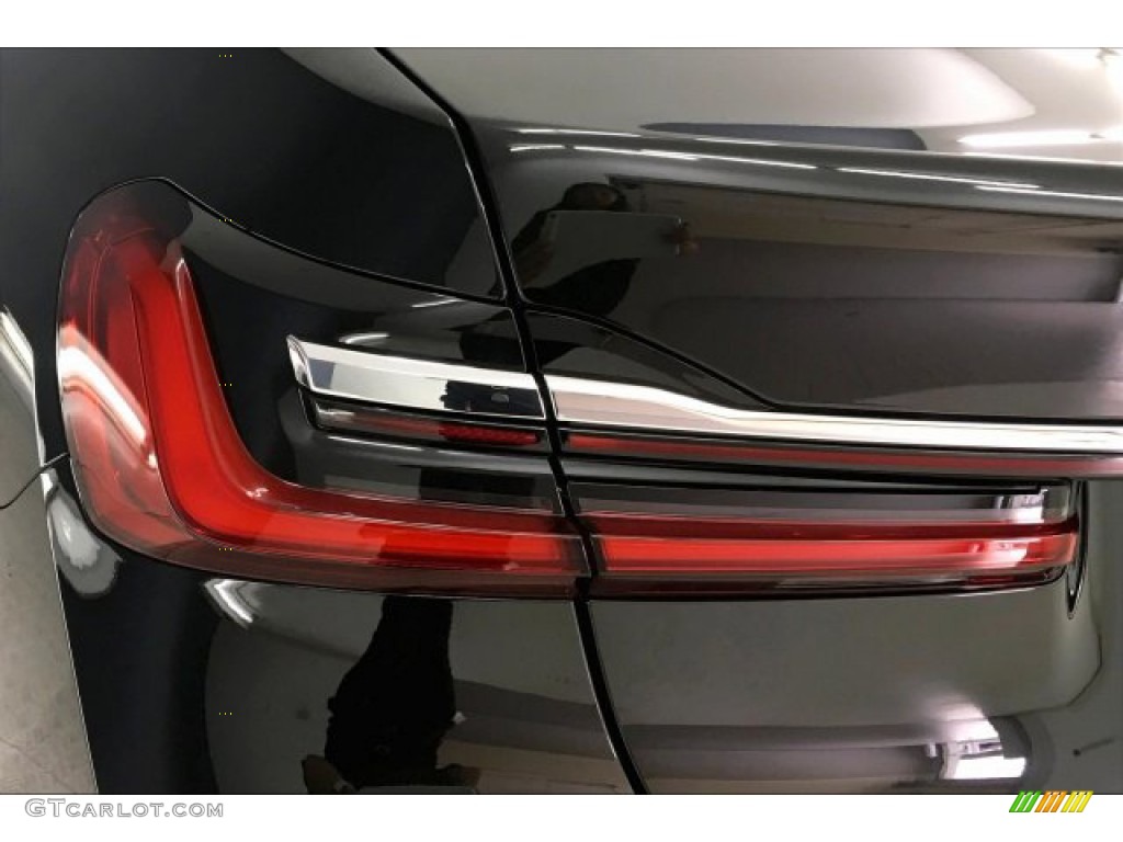 2020 7 Series 740i Sedan - Black Sapphire Metallic / Black photo #22