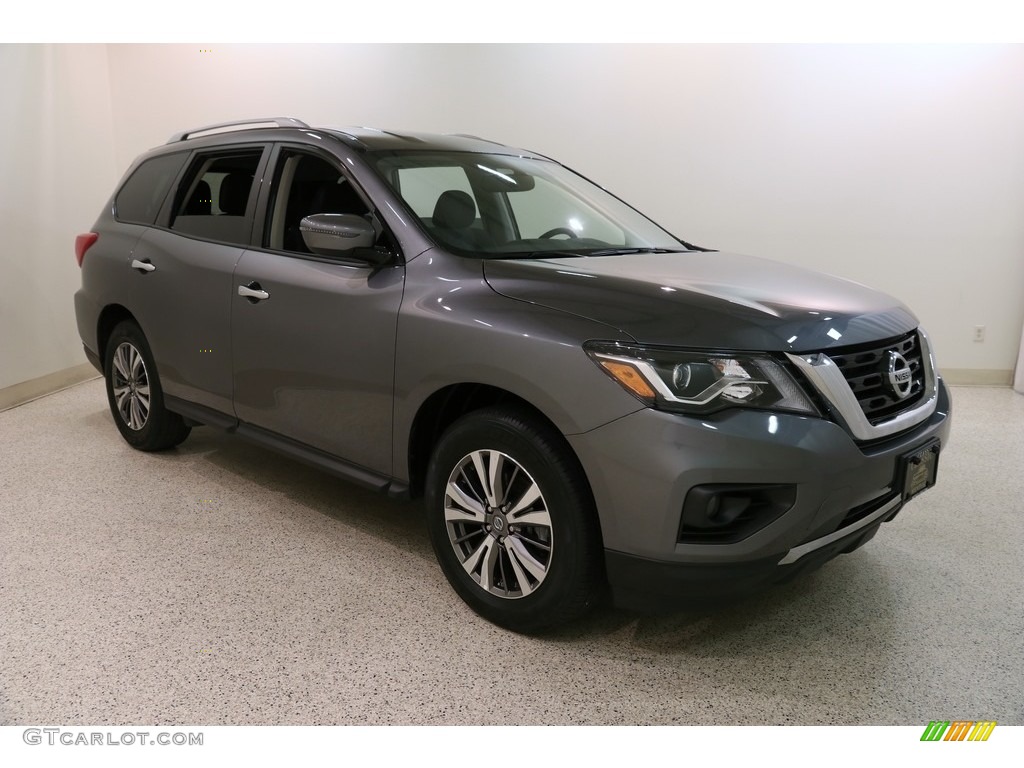 2019 Gun Metallic Nissan Pathfinder SV 4x4 135154706 Photo 26