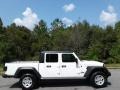 2020 Bright White Jeep Gladiator Sport 4x4  photo #5