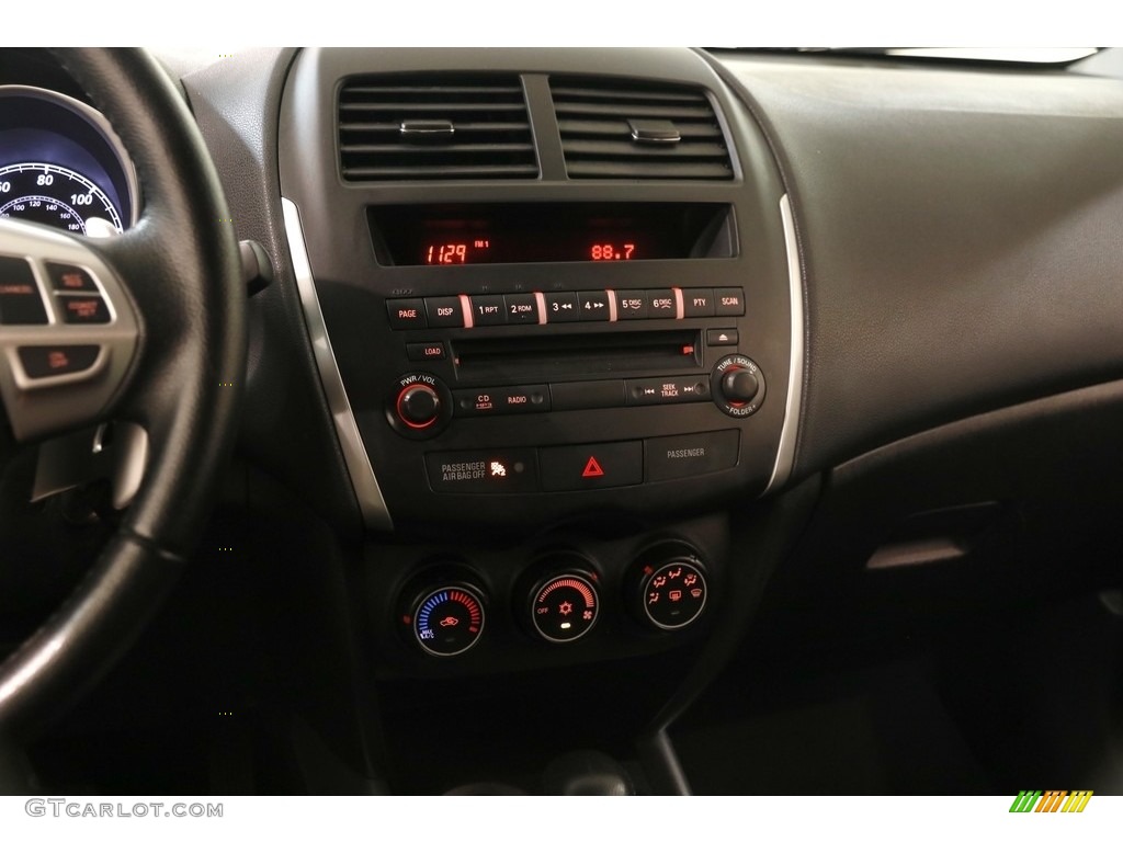 2013 Outlander Sport ES - Rally Red Metallic / Black photo #9