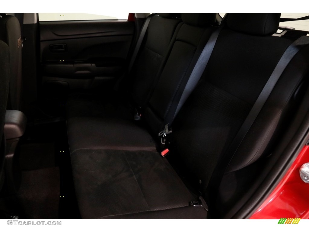 2013 Outlander Sport ES - Rally Red Metallic / Black photo #13