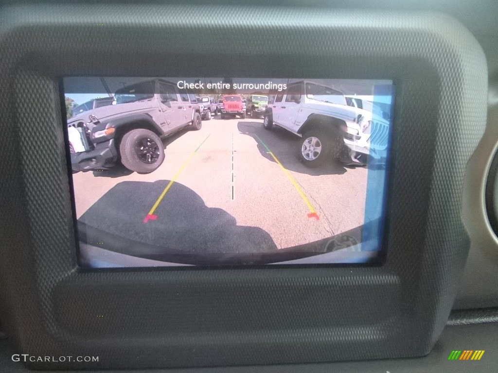 2020 Wrangler Unlimited Sport 4x4 - Ocean Blue Metallic / Black photo #16