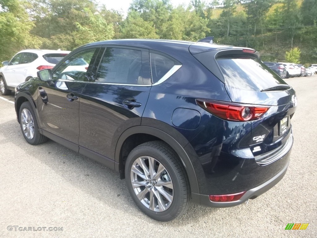 2019 CX-5 Grand Touring AWD - Deep Crystal Blue Mica / Black photo #6