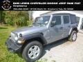 2020 Billet Silver Metallic Jeep Wrangler Unlimited Sport 4x4  photo #1