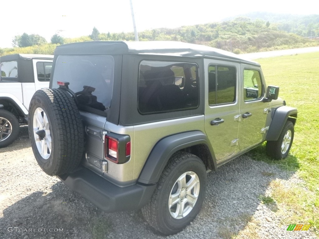 2020 Wrangler Unlimited Sport 4x4 - Billet Silver Metallic / Black photo #4