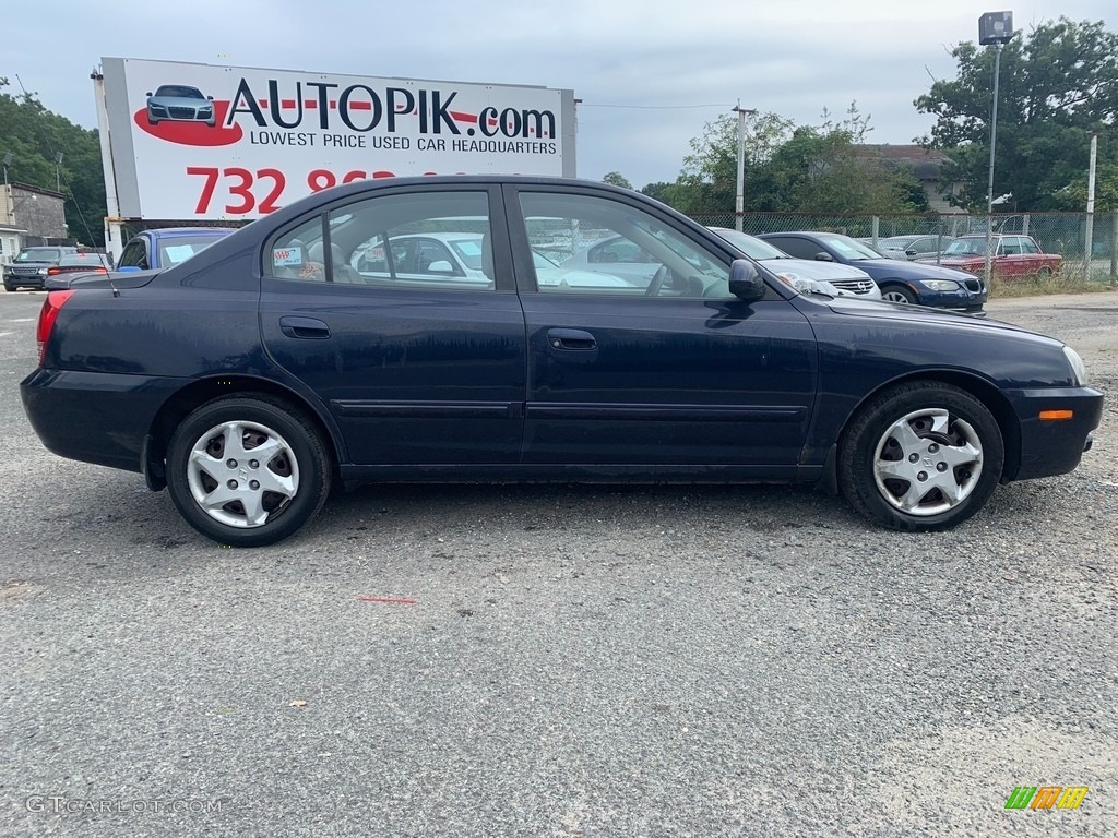 2006 Elantra GLS Sedan - Tidal Wave Blue / Gray photo #2