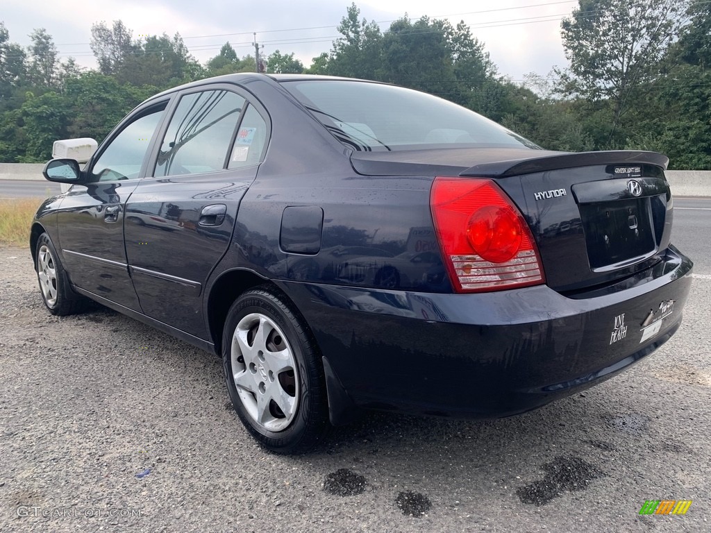 2006 Elantra GLS Sedan - Tidal Wave Blue / Gray photo #5