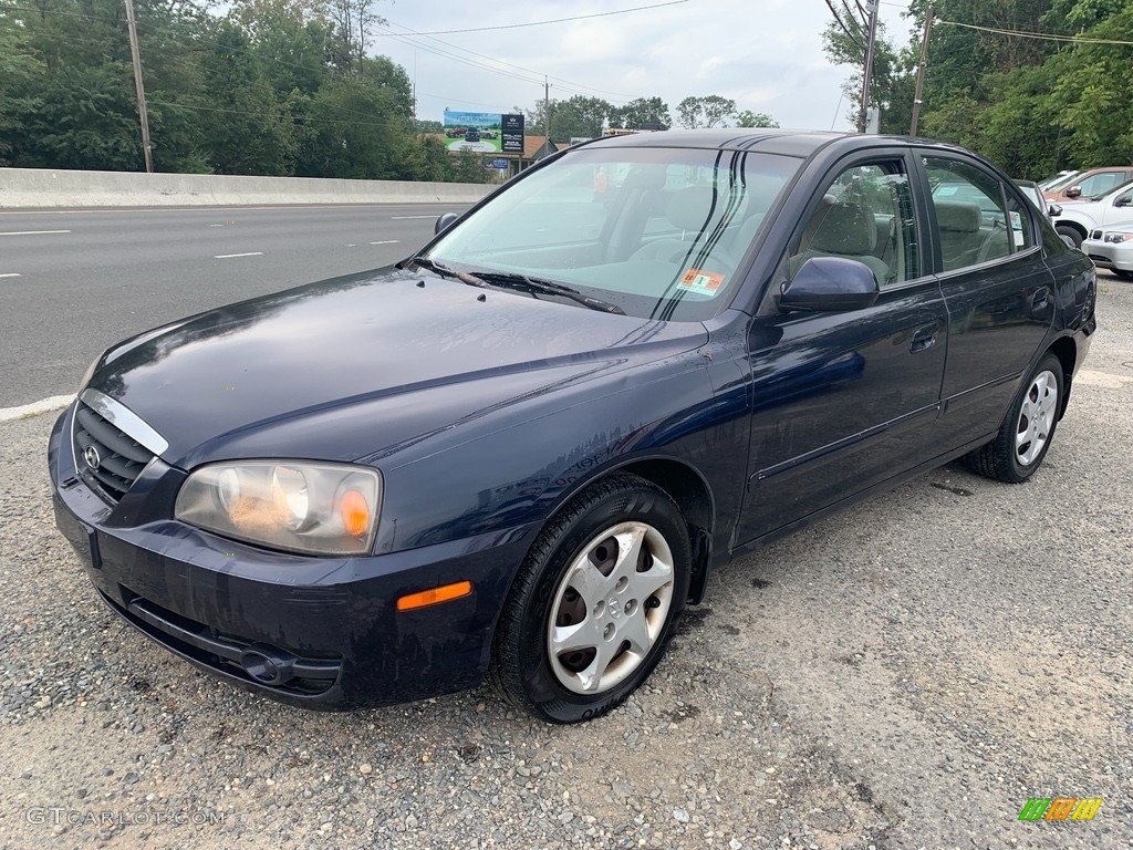 2006 Elantra GLS Sedan - Tidal Wave Blue / Gray photo #8