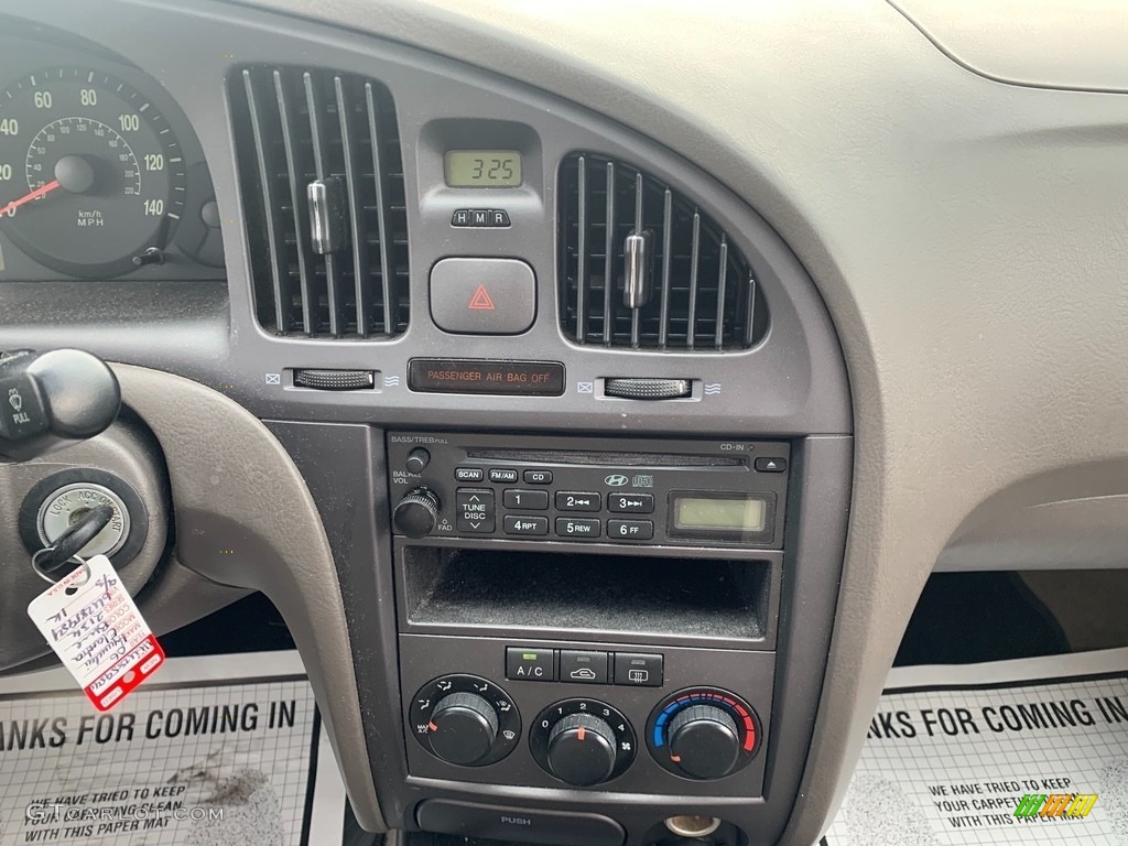 2006 Elantra GLS Sedan - Tidal Wave Blue / Gray photo #15