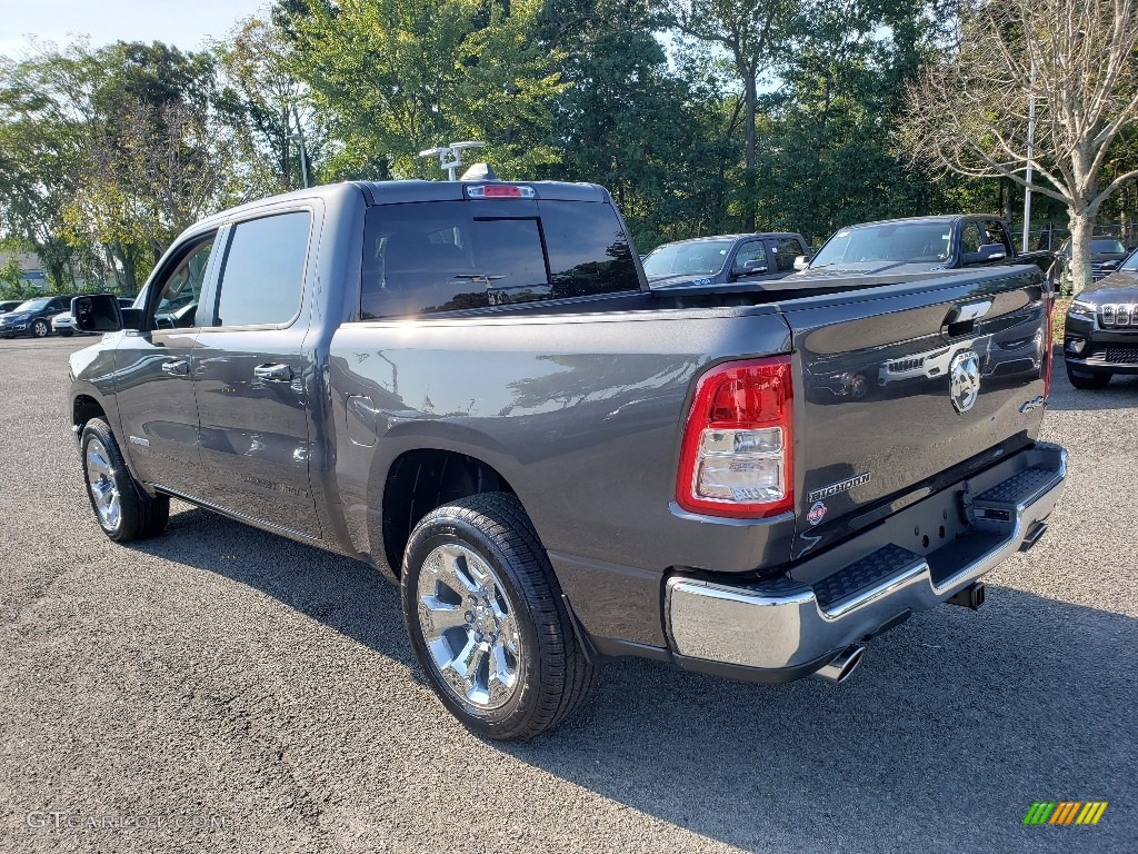 2020 1500 Big Horn Crew Cab 4x4 - Granite Crystal Metallic / Black photo #4