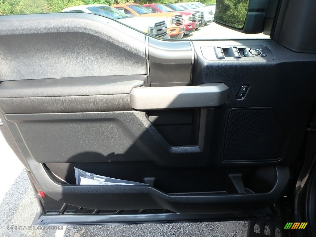 2019 Ford F150 SVT Raptor SuperCab 4x4 Black Door Panel Photo #135174847