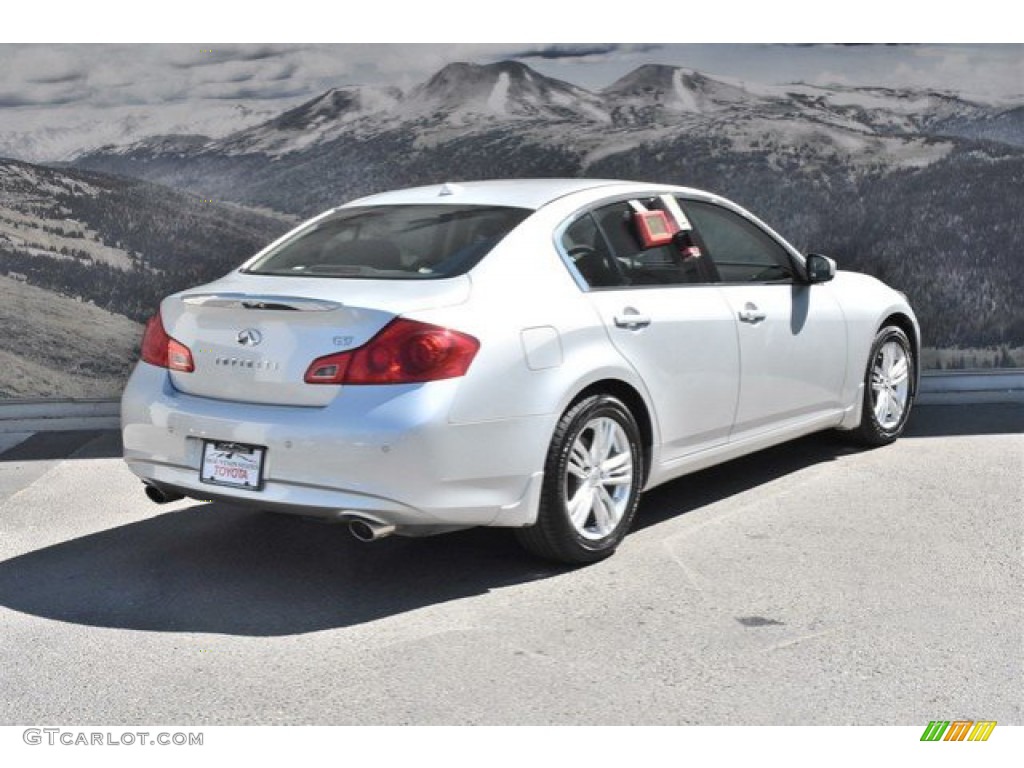 2012 G 37 Journey Sedan - Liquid Platinum / Graphite photo #3